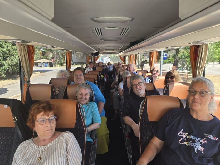 Wir fahren los nach Cavaillon